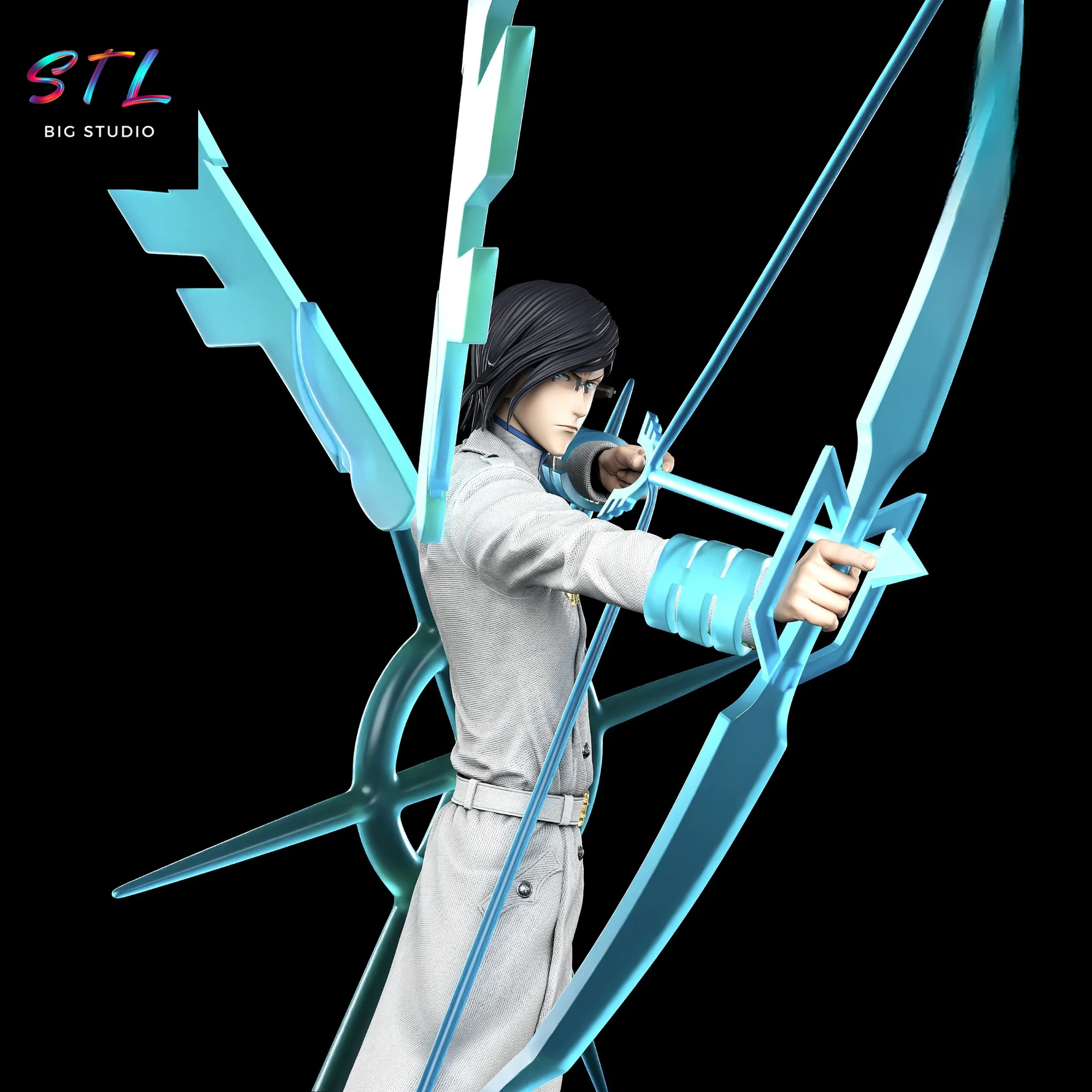 Uryu Ishida STL | Bleach | 3D Printable Figure Model — view 4