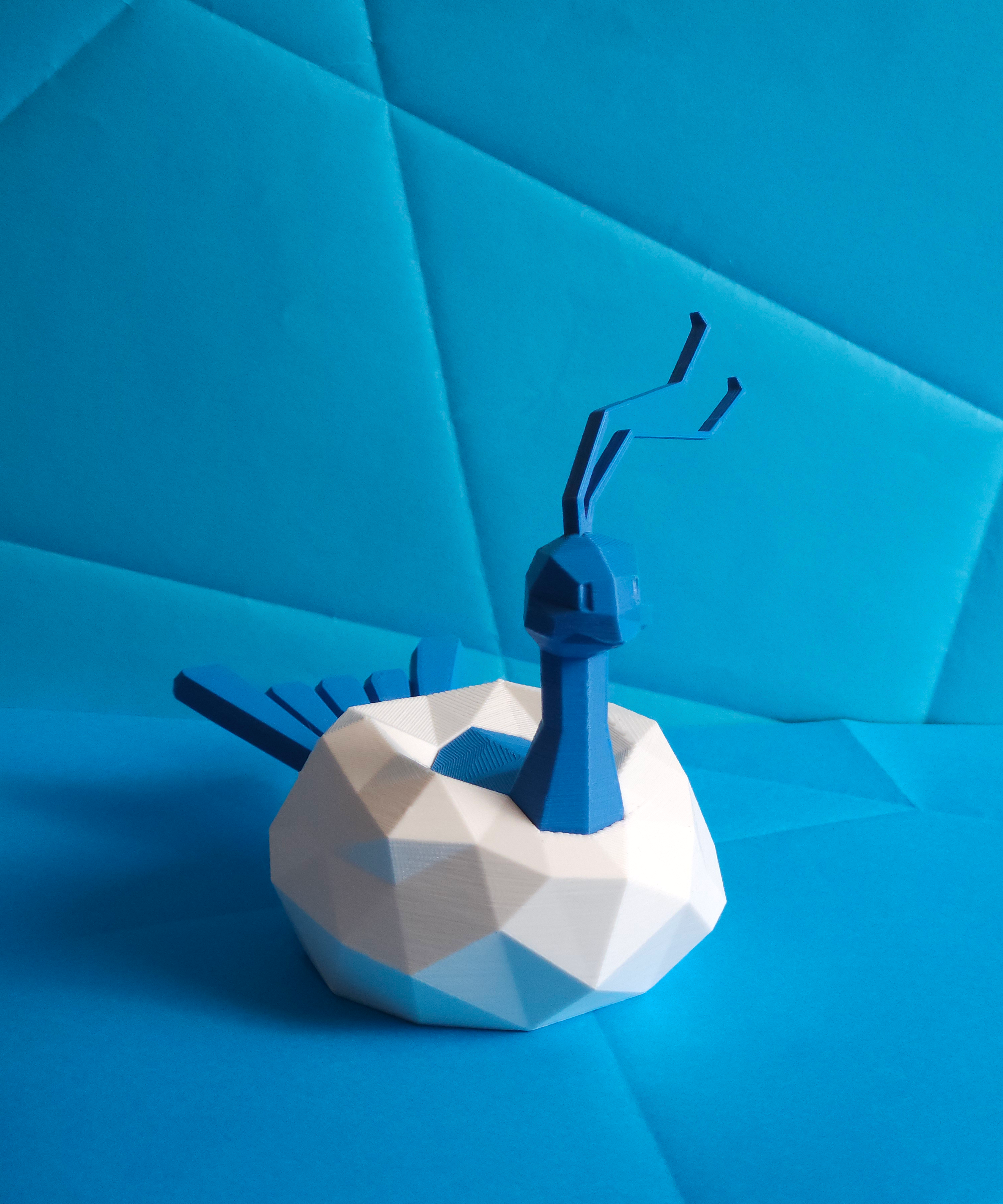 Altaria Low Poly Pokemon 3D 3MF Model