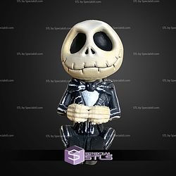 Super Basic STL Jack Skellington MultiColor 3D Model