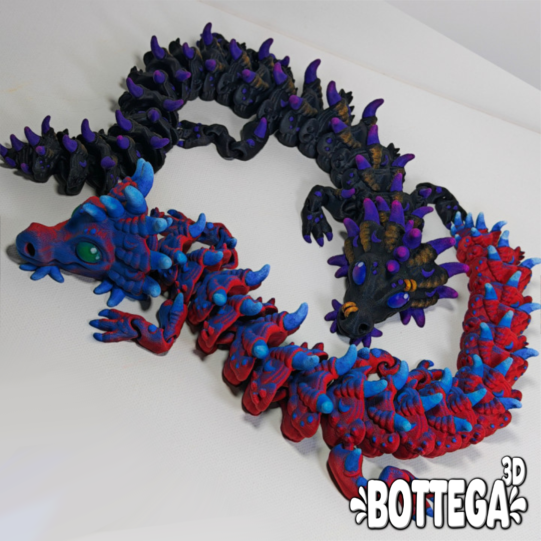 Eras, dragon of forgotten ages - articulated 3D STL Model
