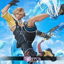 Tidus Final Fantasy X 3D Printer Files STL Model