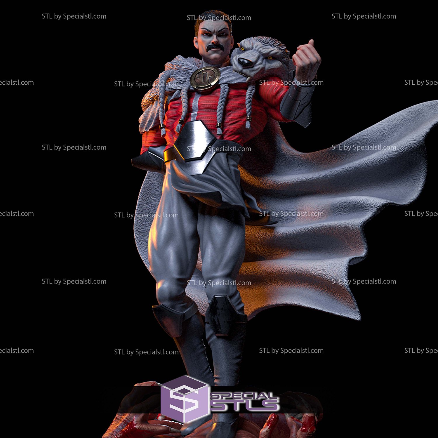 Thragg from Invincible 3D Printer Files STL Model — view 2