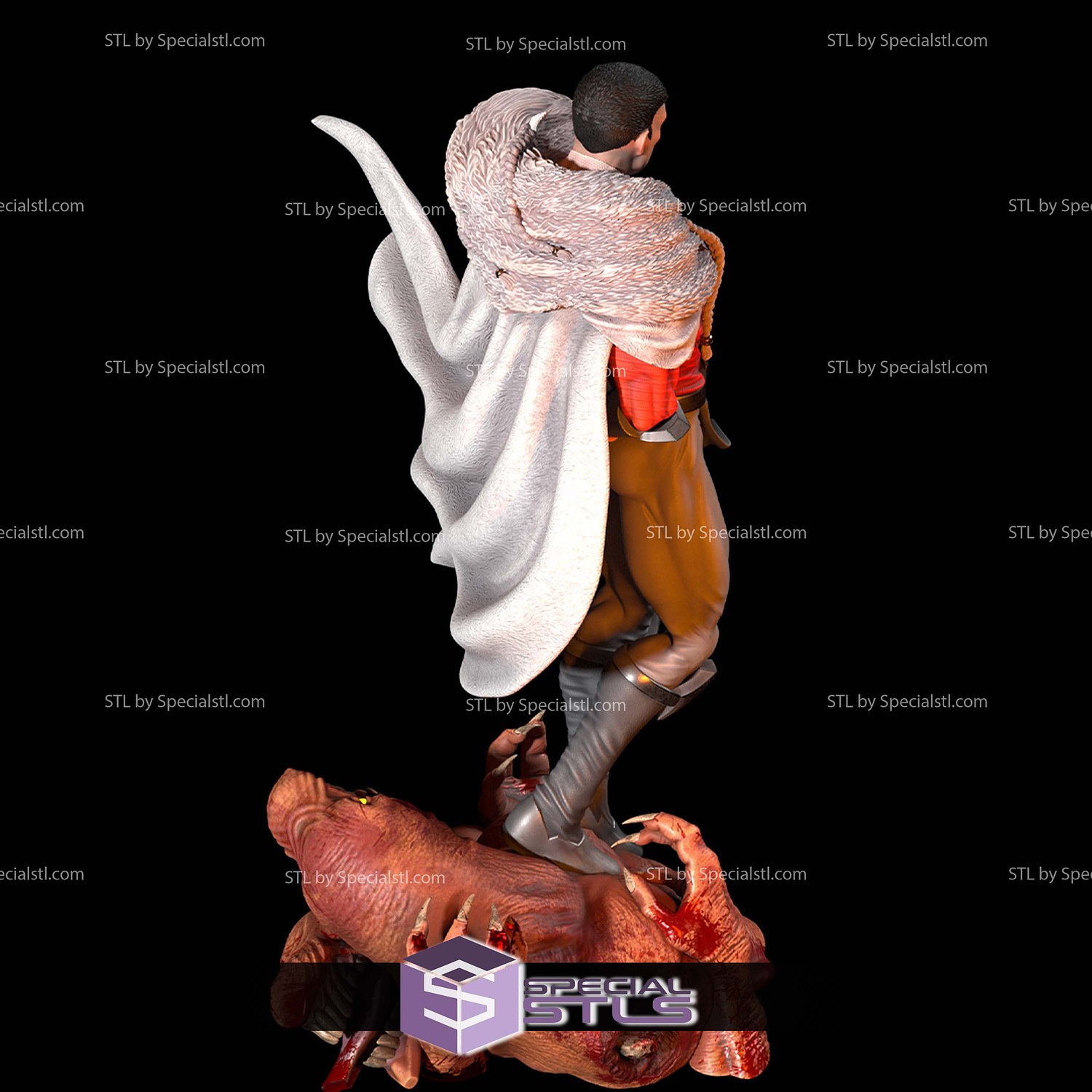 Thragg from Invincible 3D Printer Files STL Model — view 7