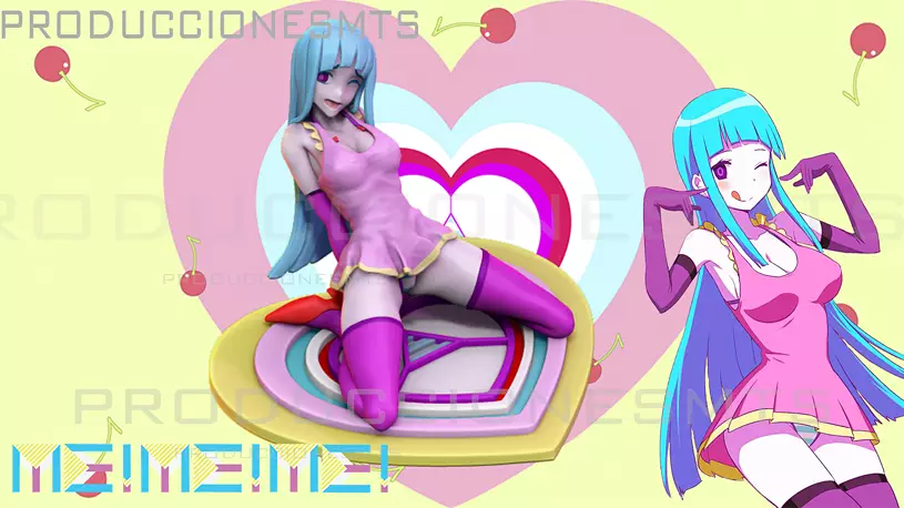 girl from MEMEME 3D STL Model