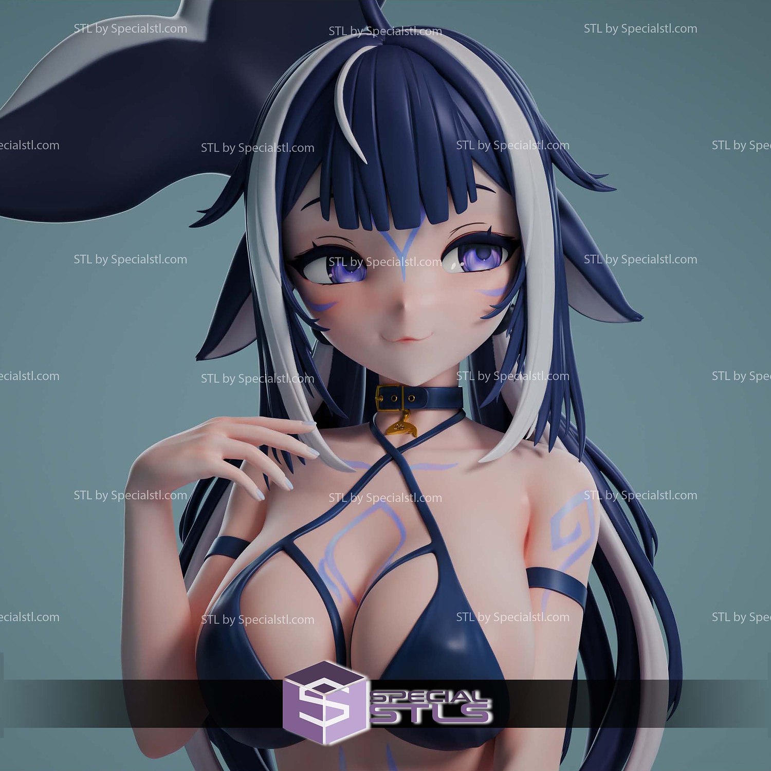 Shylily Vtuber 3D Printer Files STL Model — view 3