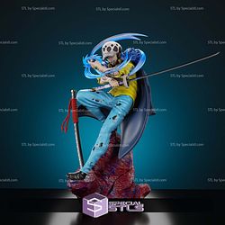 Trafalgar D Water Law Supernovas One Piece 3D Printer Files STL Model