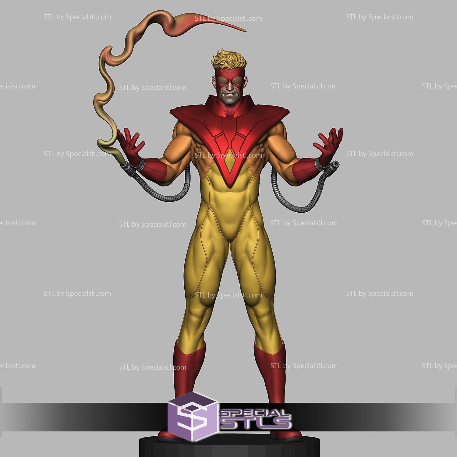 Pyro Marvel Viallin V2 3D Printer Files STL Model — view 2