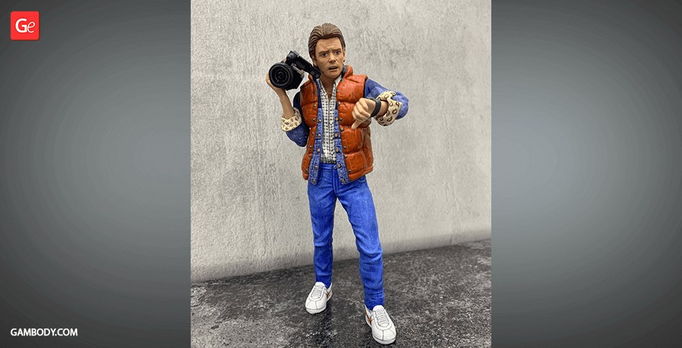 Marty McFly 3D Printer Files | Assembly STL Model
