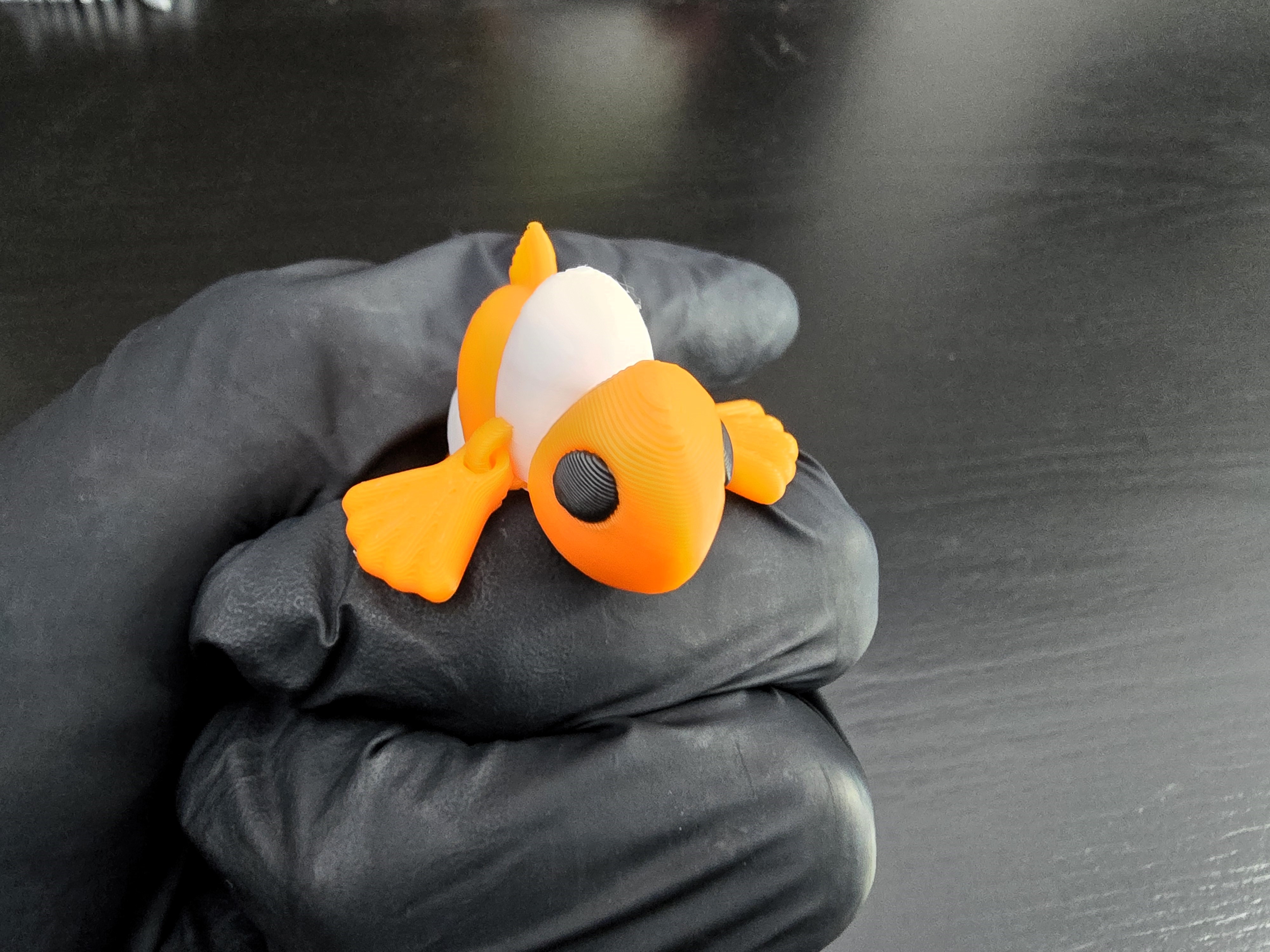 Pocket Pet - Flexi Baby Clown Fish 3D STL Model