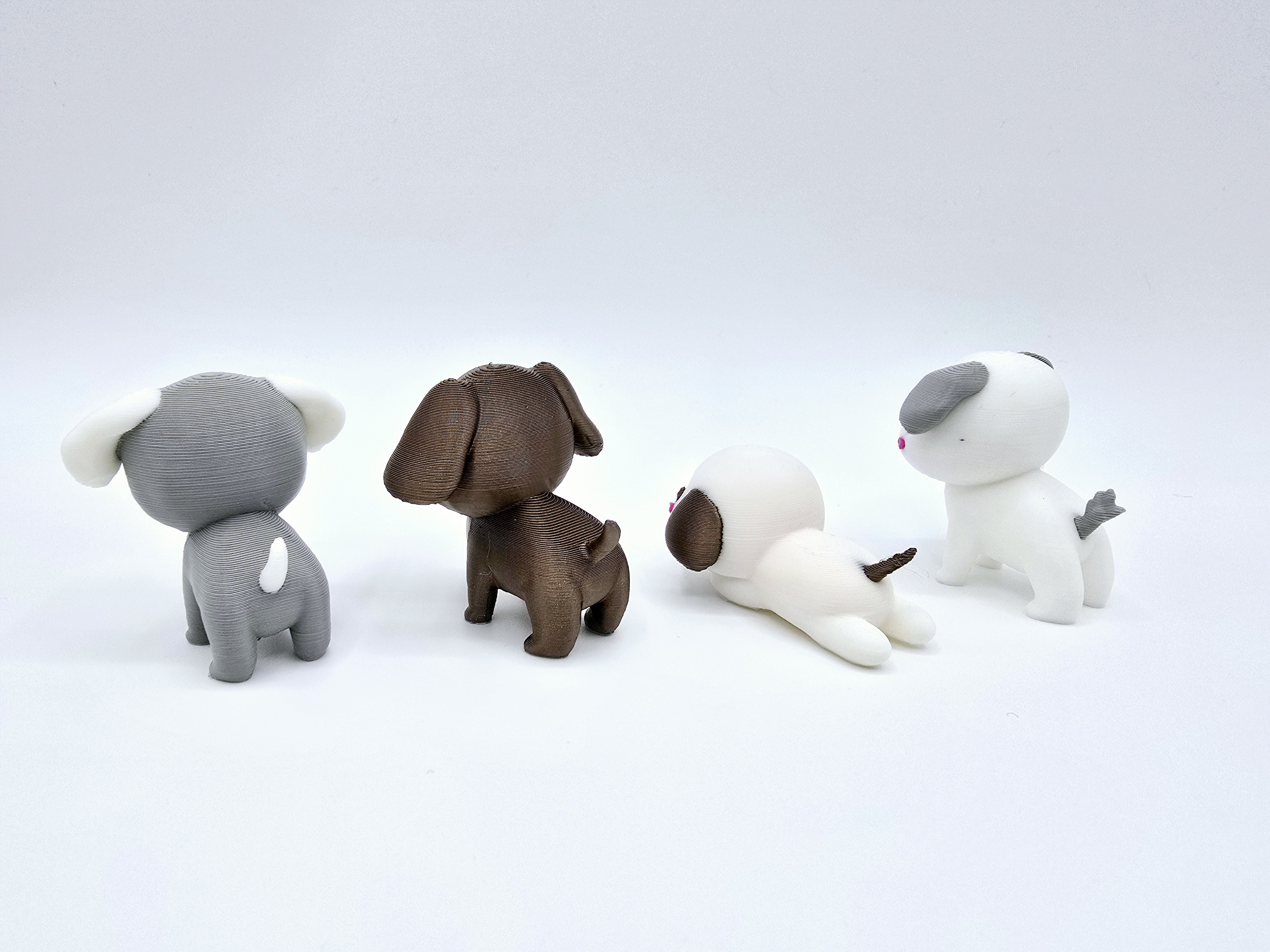 Cutie Puppy Collection 3D 3MF Model