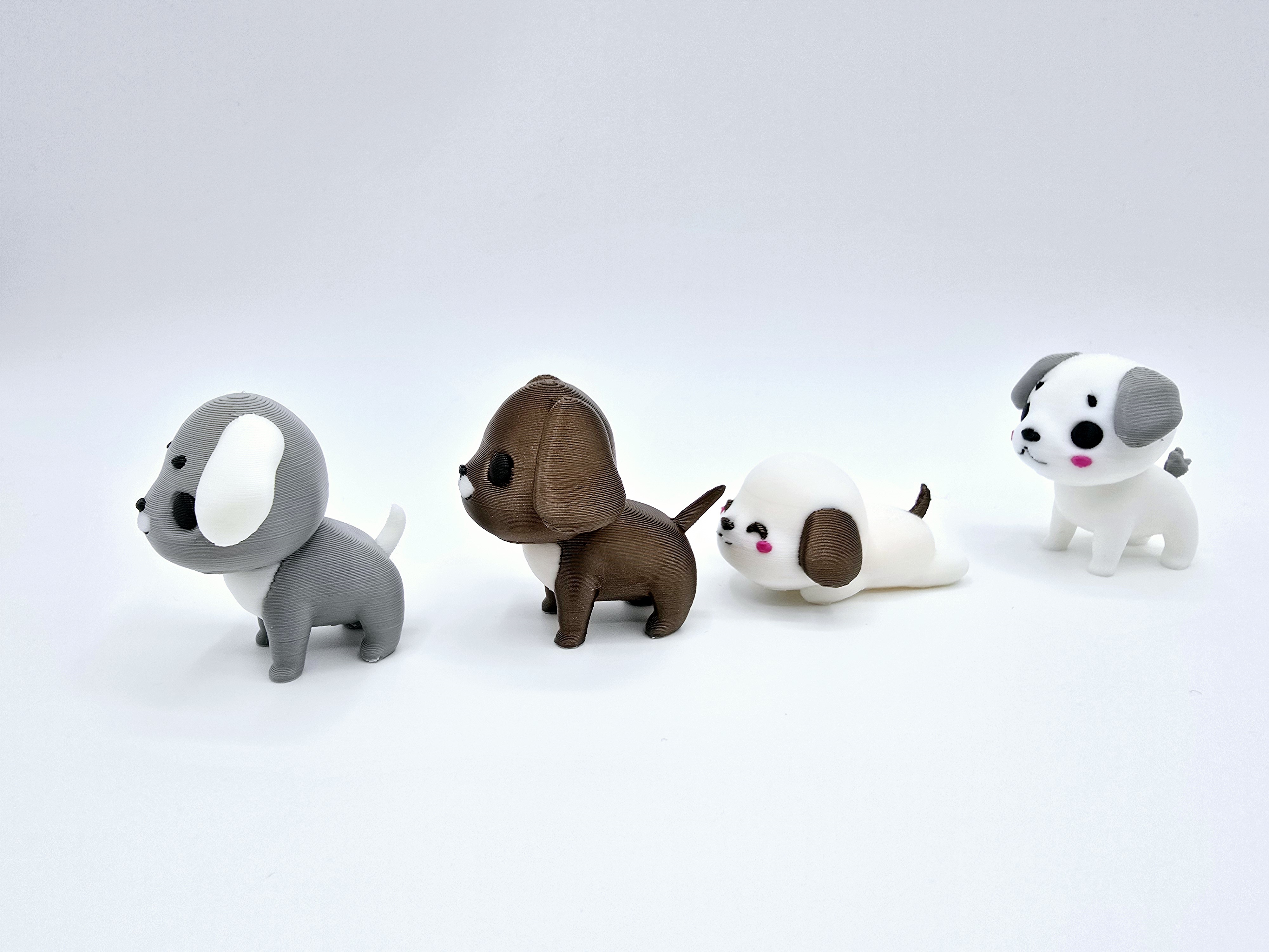Cutie Puppy Collection 3D 3MF Model — view 4