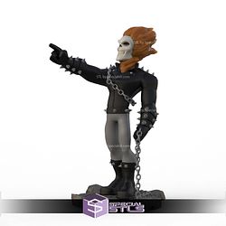 Disney Infinity Style STL Collection - Ghost Rider 3D Model