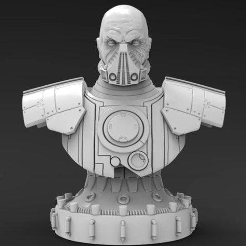 Darth Malgus Bust 3D Model | Static STL Model