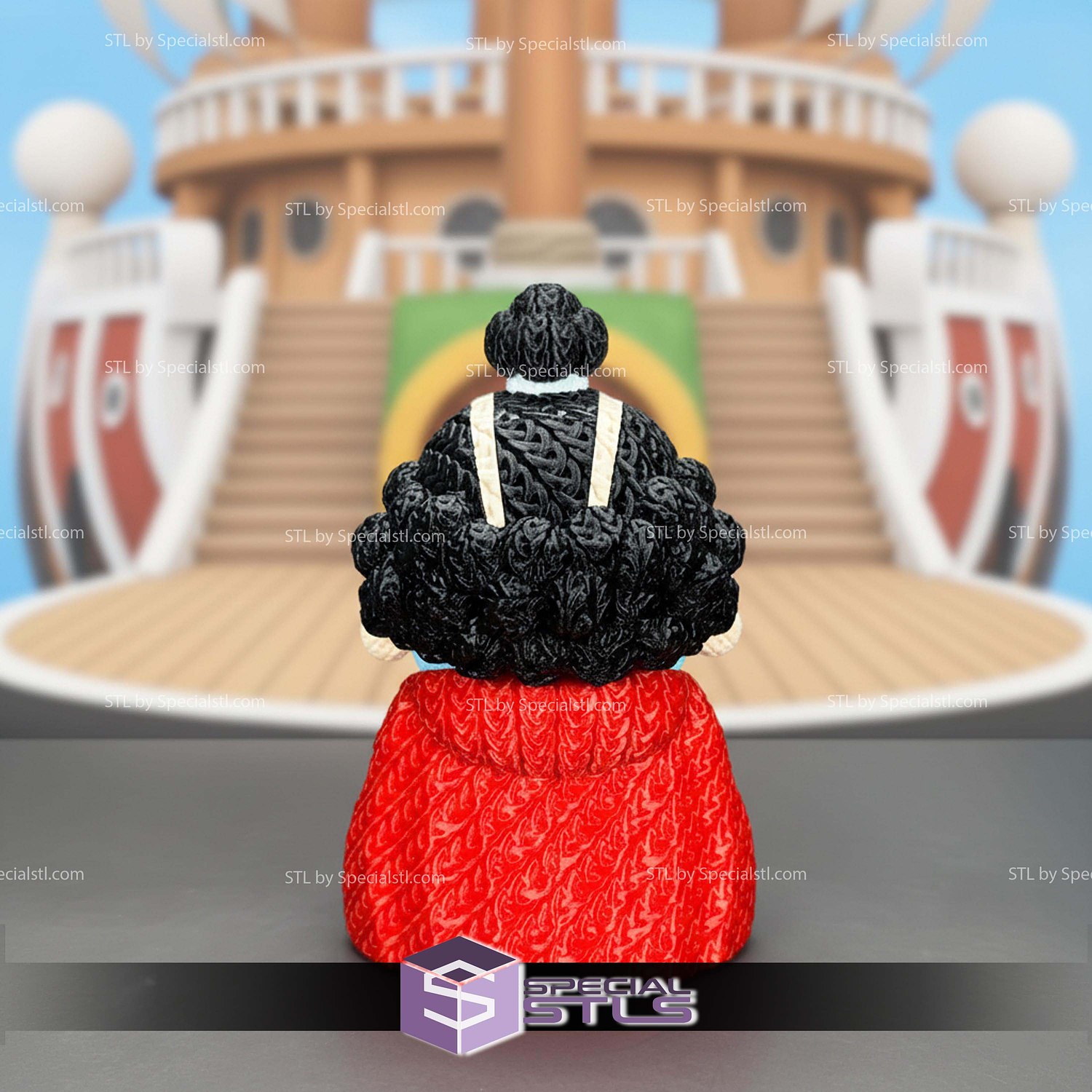 Super Basic STL Knitted Jinbe 3D Model — view 2