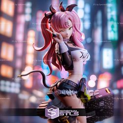 Nicole Demara Zenless Zone Zero V3 Digital STL Files 3D Model