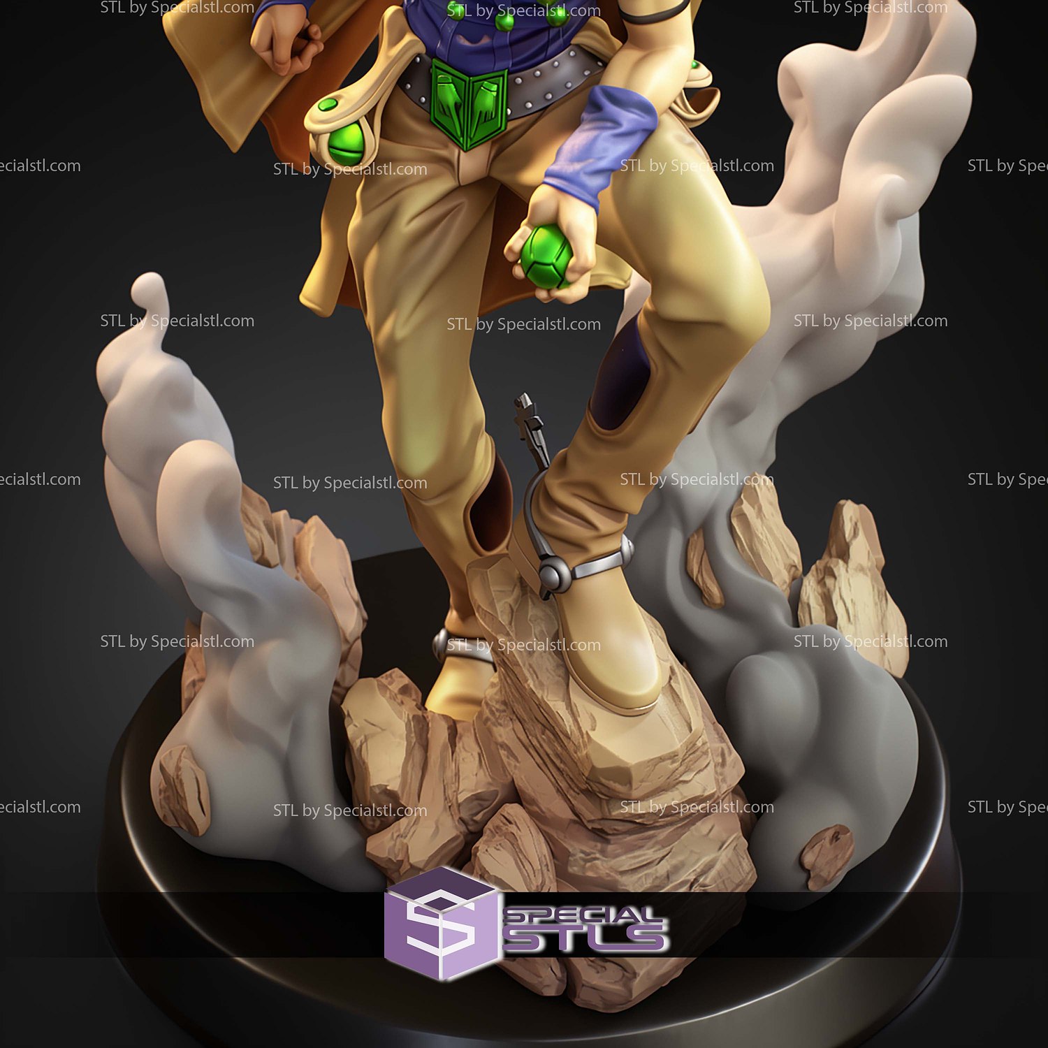 Gyro Zeppeli H290mm STL Files 3D Model — view 4