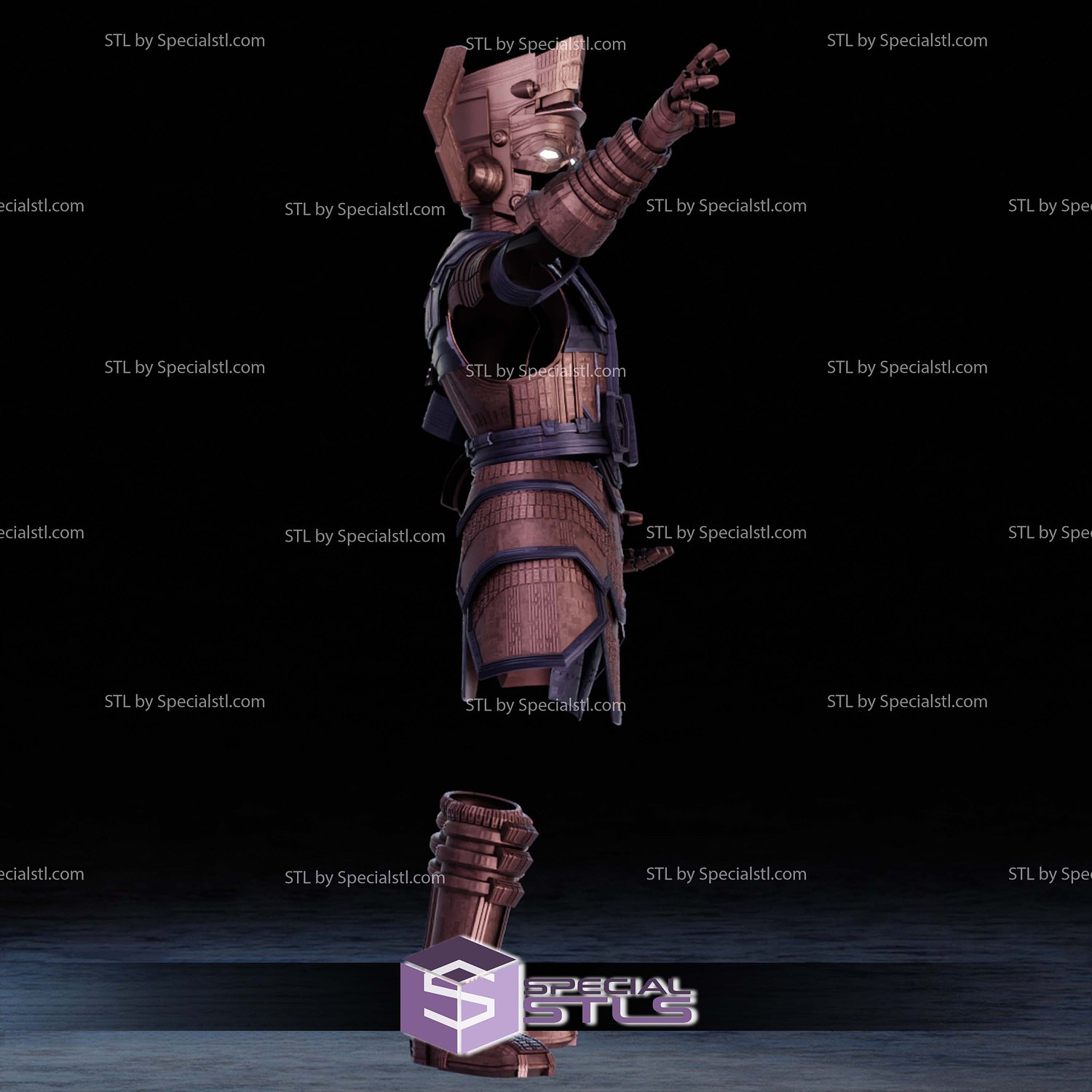 Cosplay STL Files Galactus Armor 3D Model — view 2
