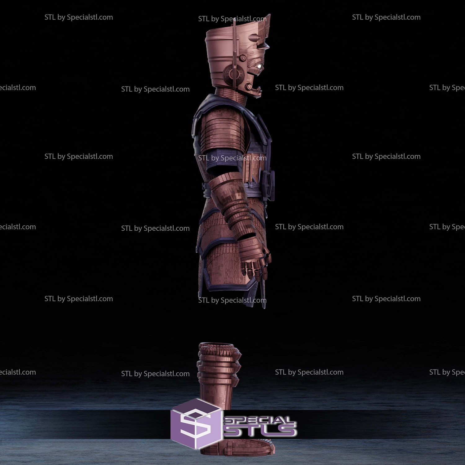 Cosplay STL Files Galactus Armor 3D Model — view 6