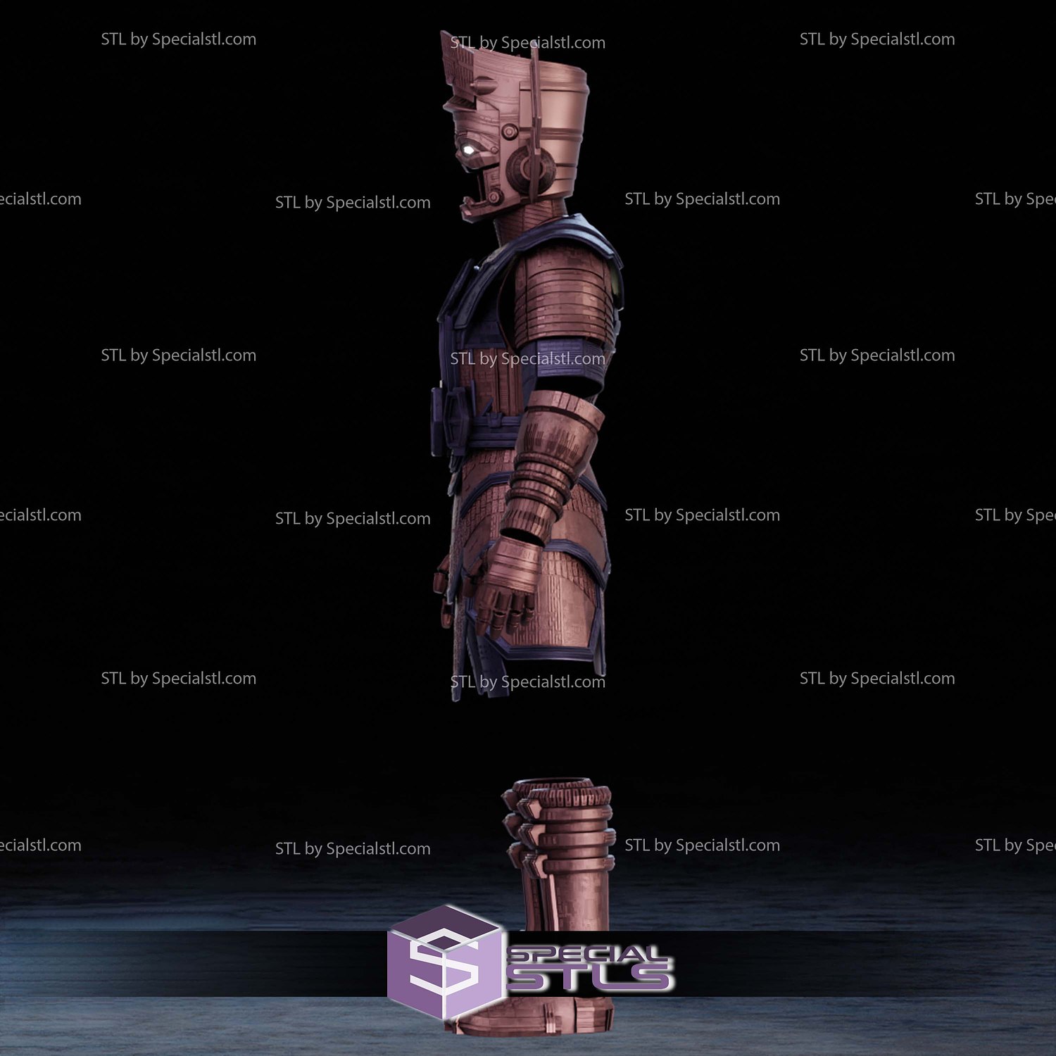 Cosplay STL Files Galactus Armor 3D Model — view 8