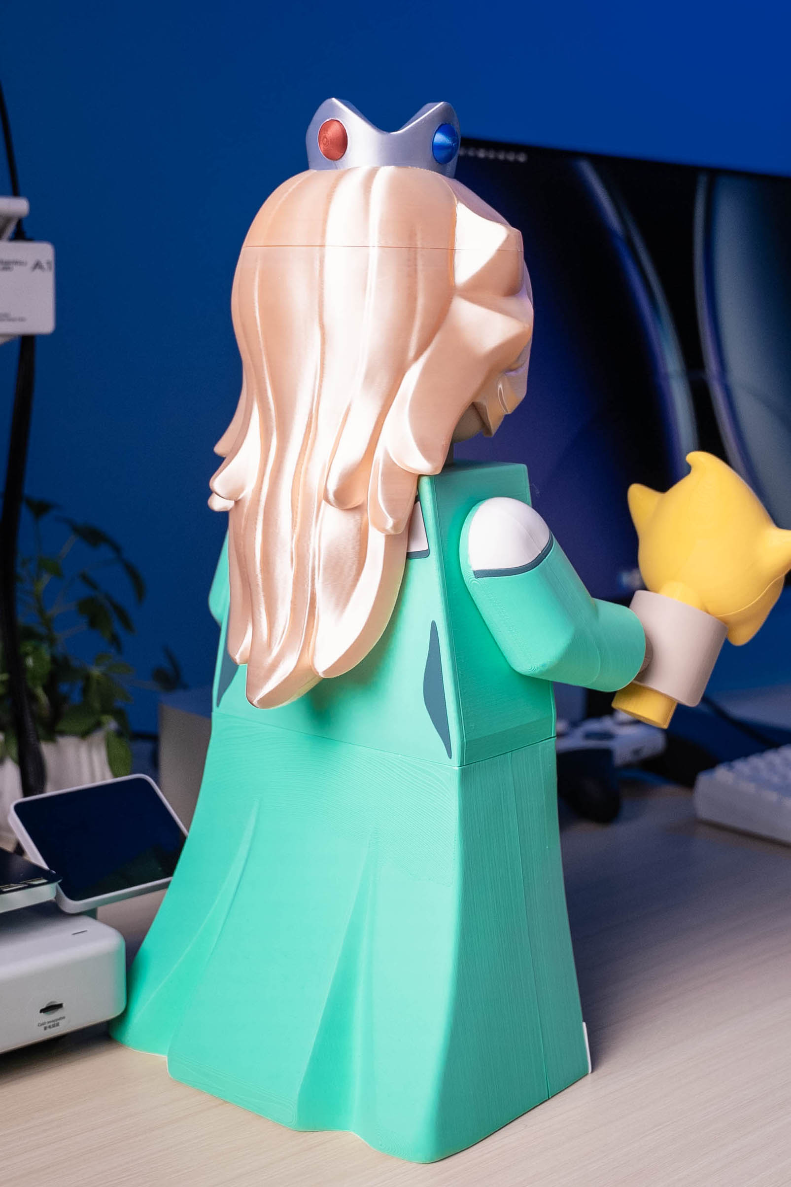 Princess Rosalina Modular Figure 3D 3MF Model