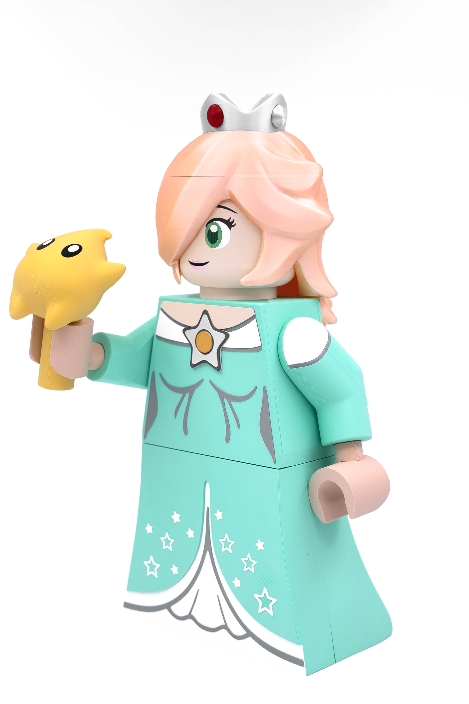 Princess Rosalina Modular Figure 3D 3MF Model — view 3