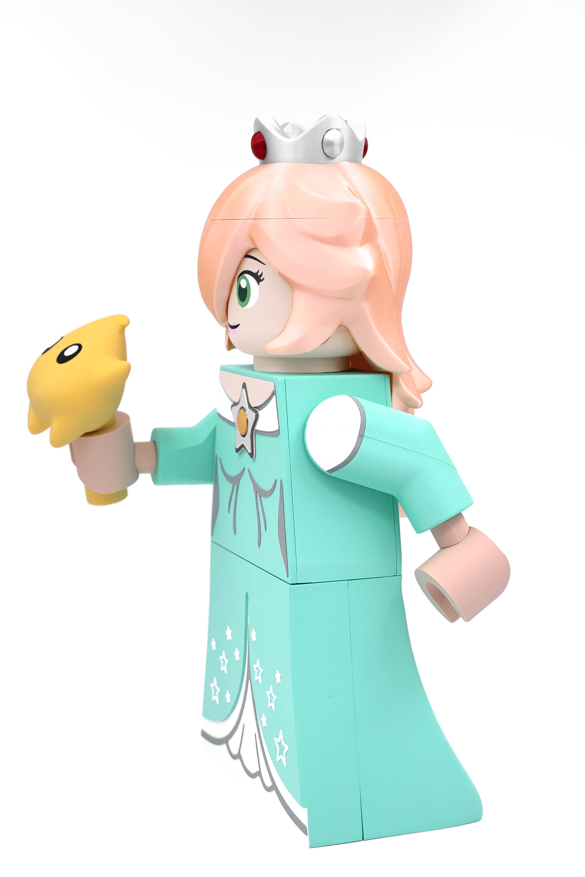 Princess Rosalina Modular Figure 3D 3MF Model — view 4