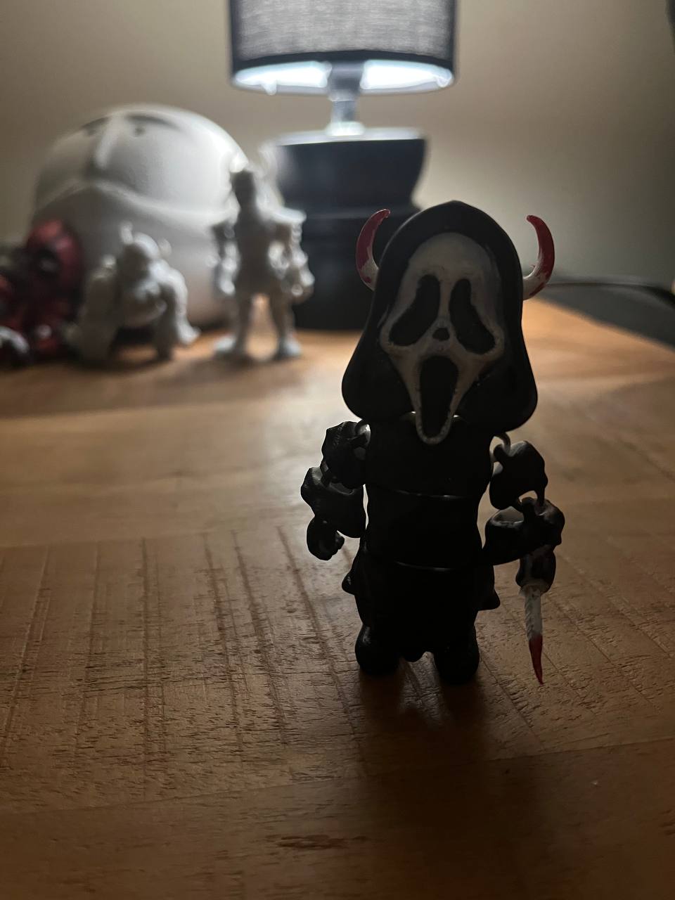 Flexi scream 3D STL Model — view 2