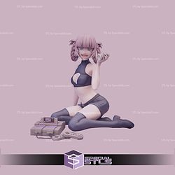 Nanakusa Nazuna Sitting 3D Printer Files STL Model — view 1