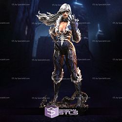 Black Cat Venomized 3D Printer Files STL Model
