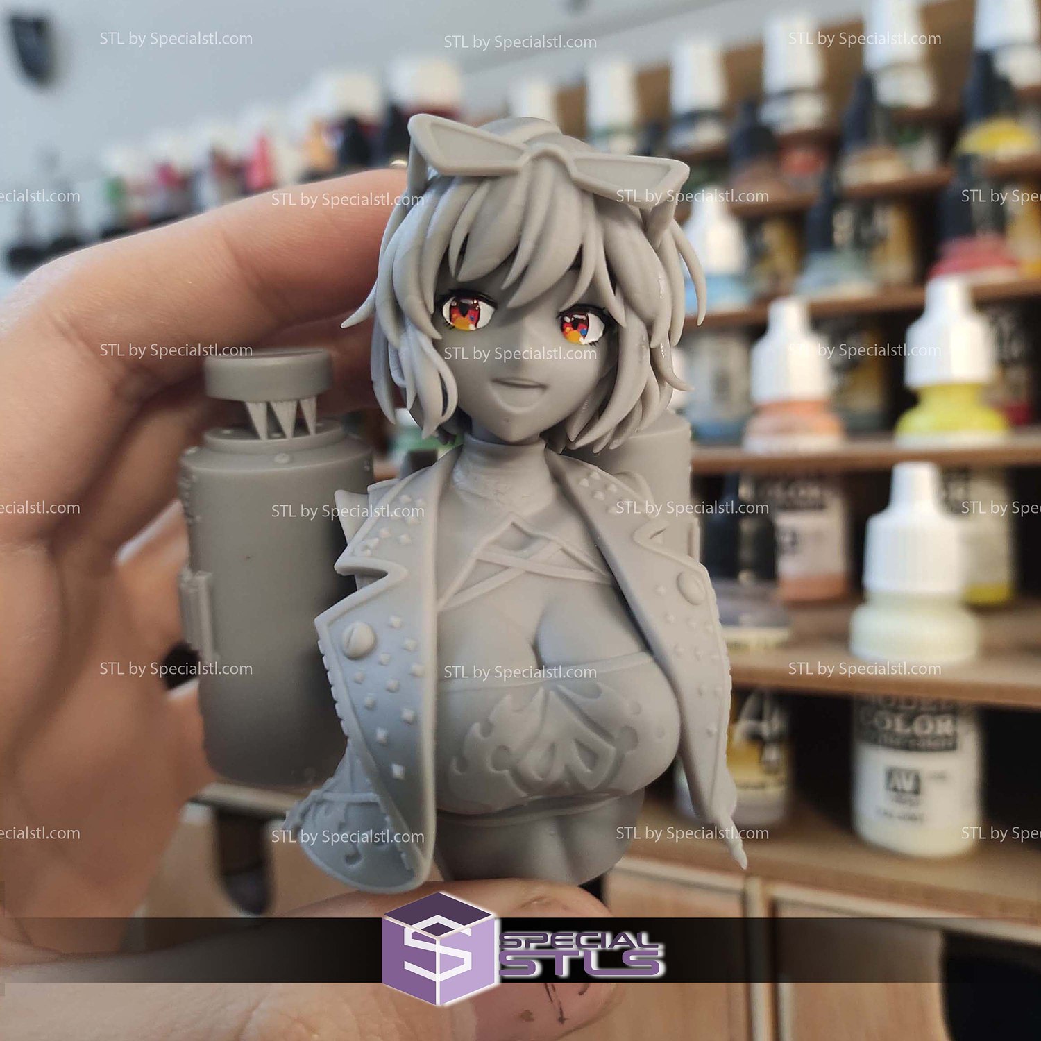 Burnice Zenless Zone Zero 3D Print Files STL Model — view 3