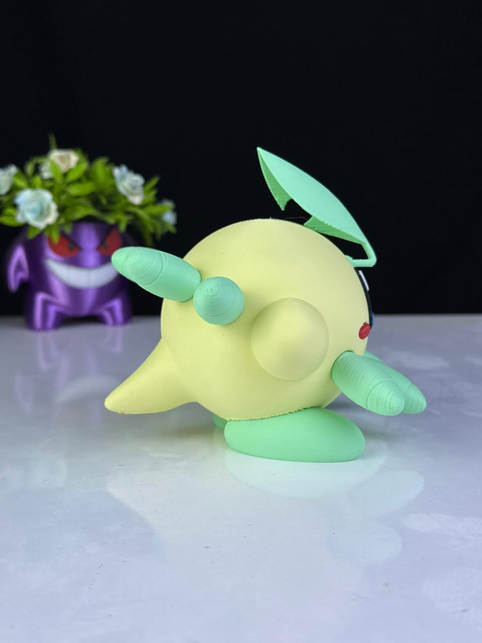 Bayleef Kirby - Multipart 3D STL Model