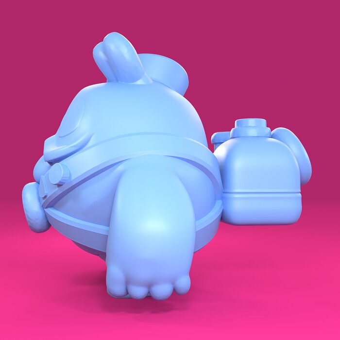 Squeak Original - Brawl Stars 3D 3MF Model — view 2