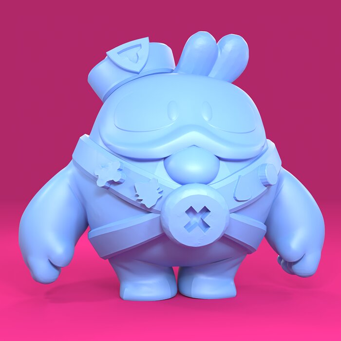 Squeak Original - Brawl Stars 3D 3MF Model — view 5