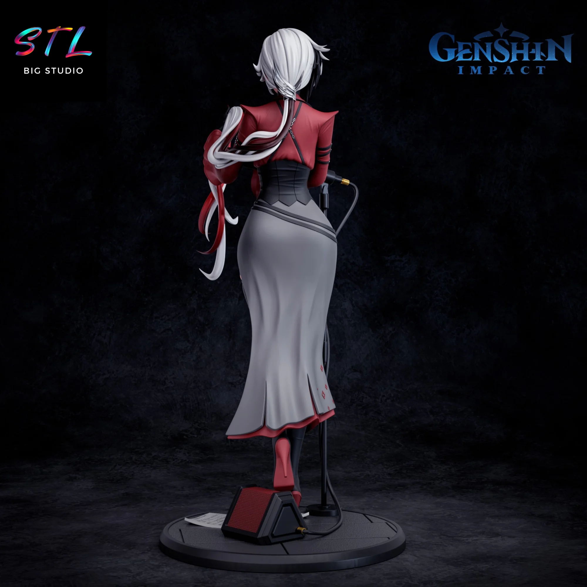 Arlecchino STL | Genshin Impact | 3D Printable Model Model — view 3