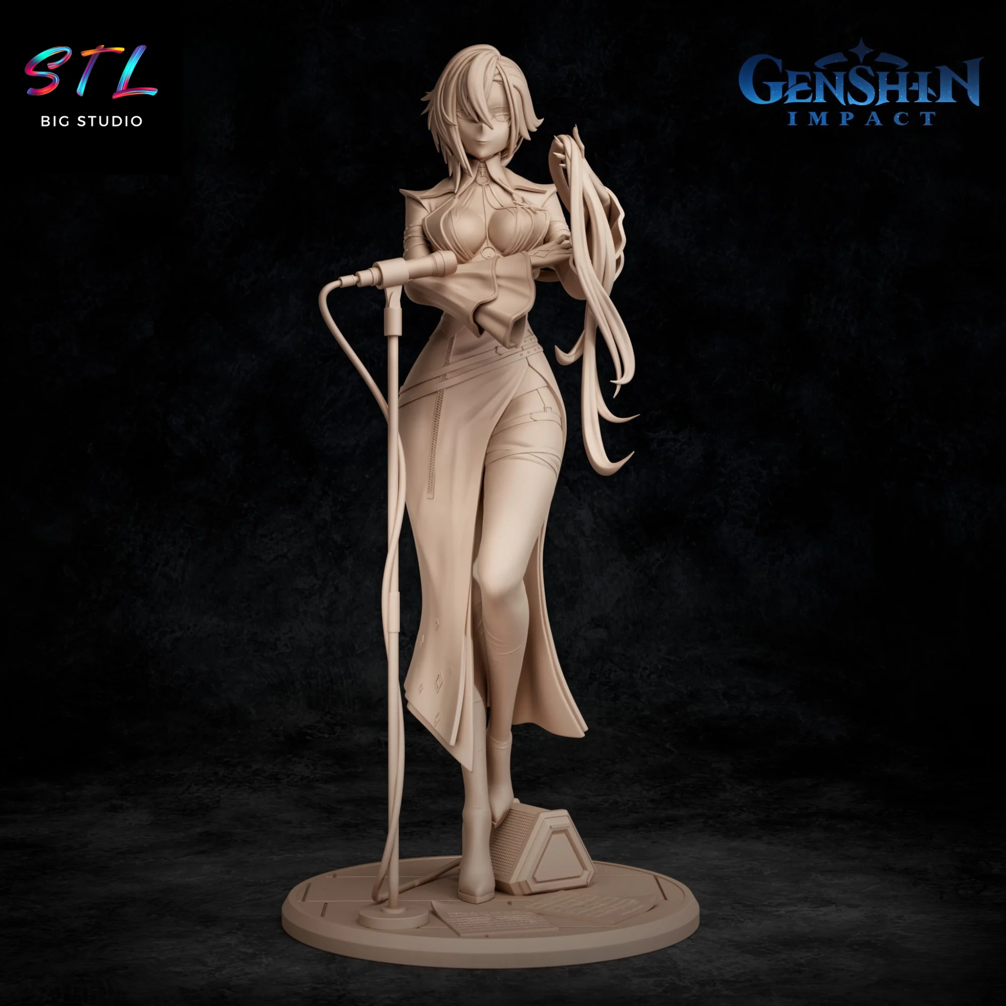 Arlecchino STL | Genshin Impact | 3D Printable Model Model — view 5