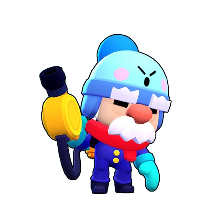 Gale Original - Brawl Stars 3D 3MF Model — view 6