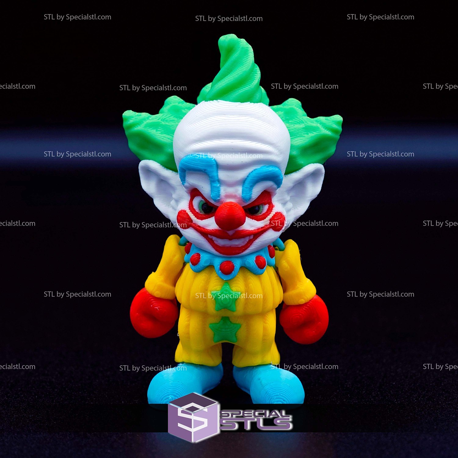 Super Basic STL Shorty Killer Flexi 3D Model — view 3