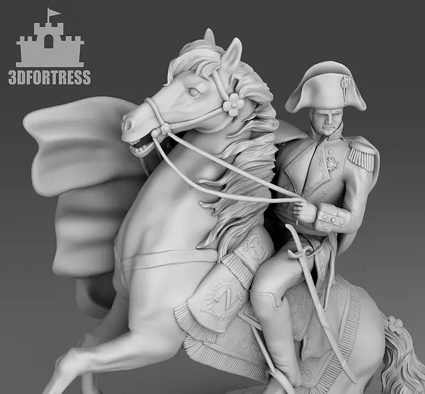 Napoleon 3D STL Model
