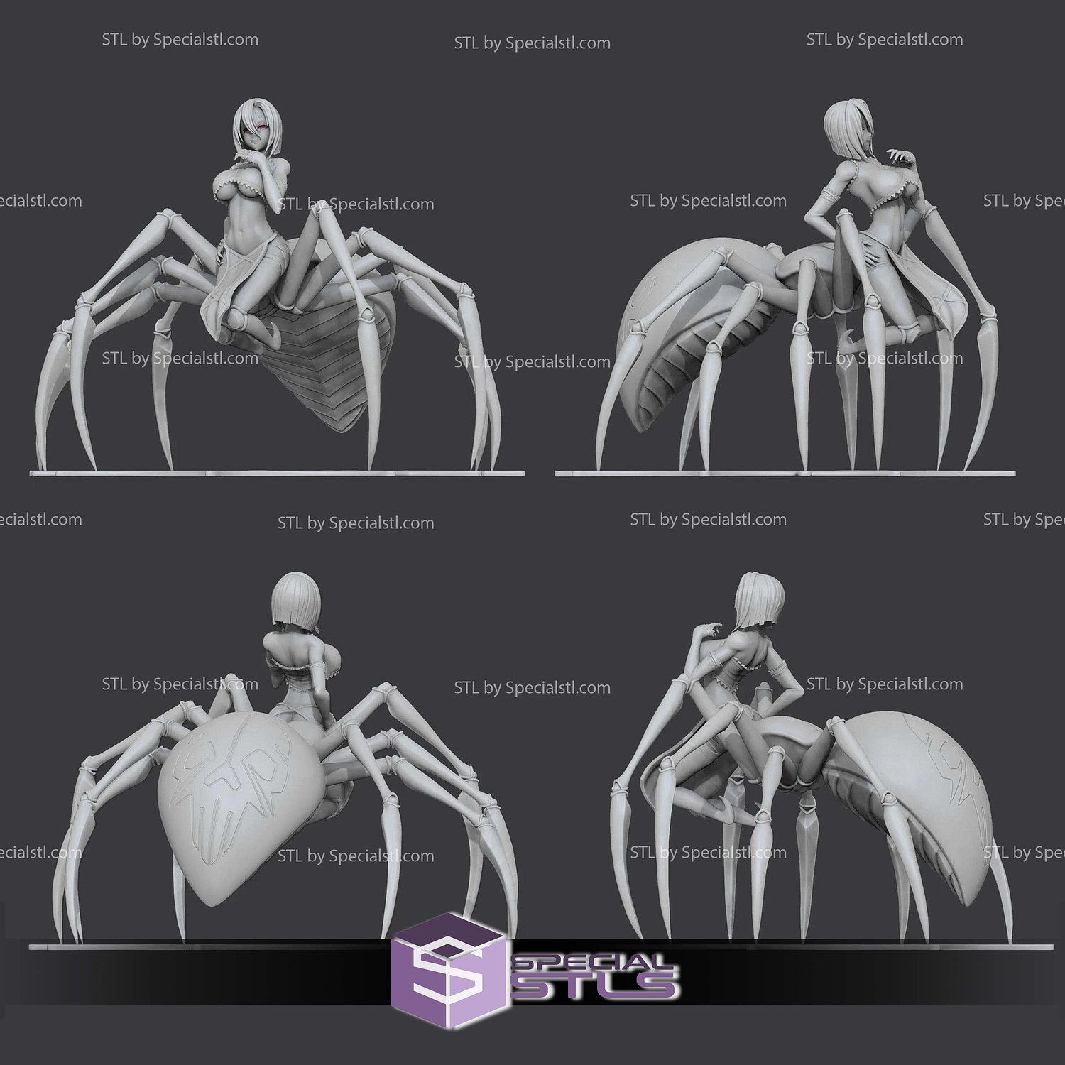 Rachnera Arachnera 208mm STL Files 3D Model — view 5