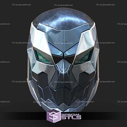 Cosplay STL Files Marvel Rivals Space Venom Helmet 3D Model