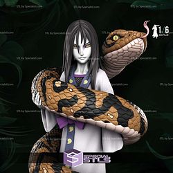 Young Orochimaru 3D Printer Files STL Model