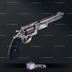 Cosplay STL Files Mandalorian Gunslinger Blaster 3D Model