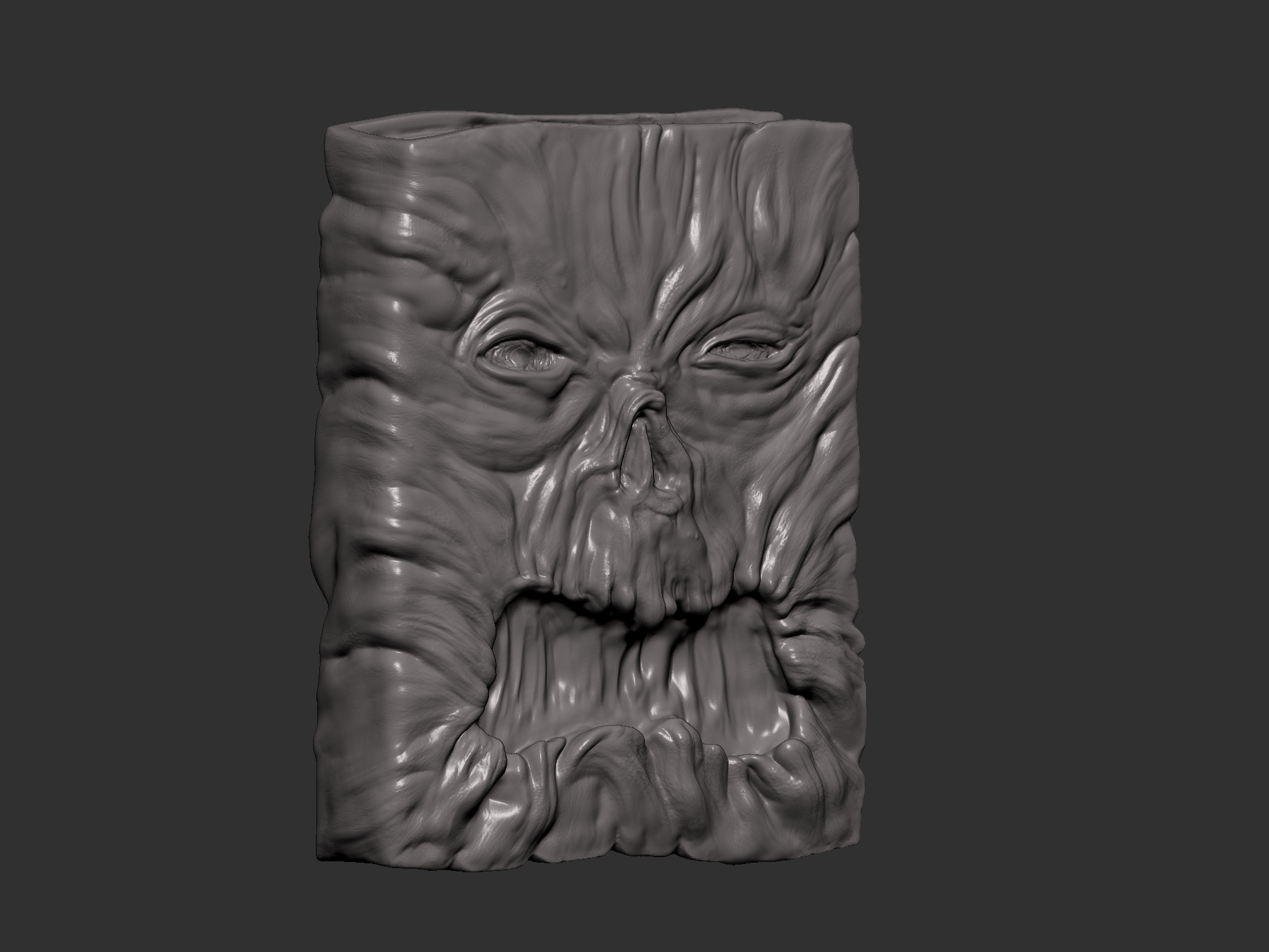 evil dead -necronomicon book 3D STL Model — view 5