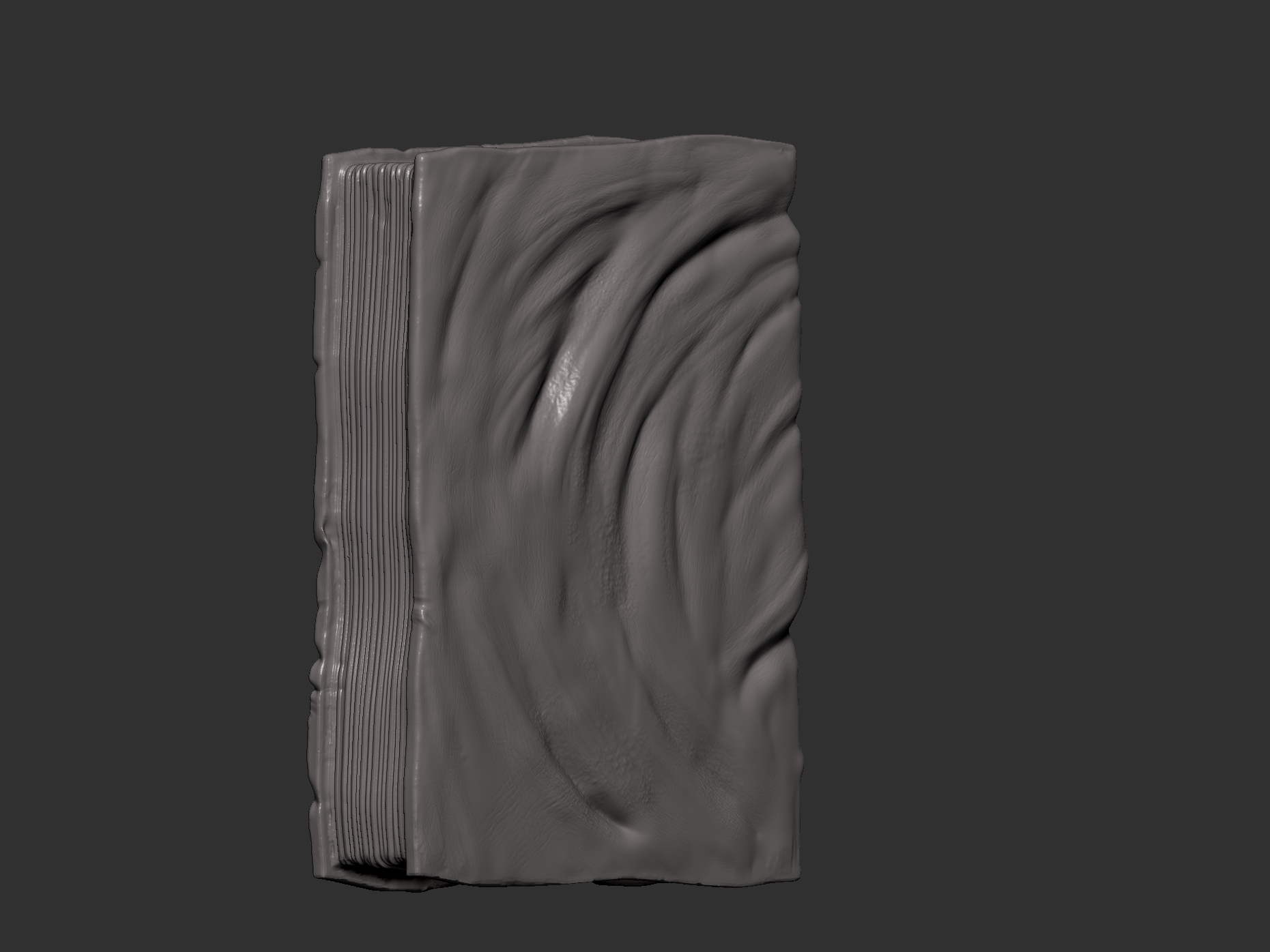 evil dead -necronomicon book 3D STL Model — view 7