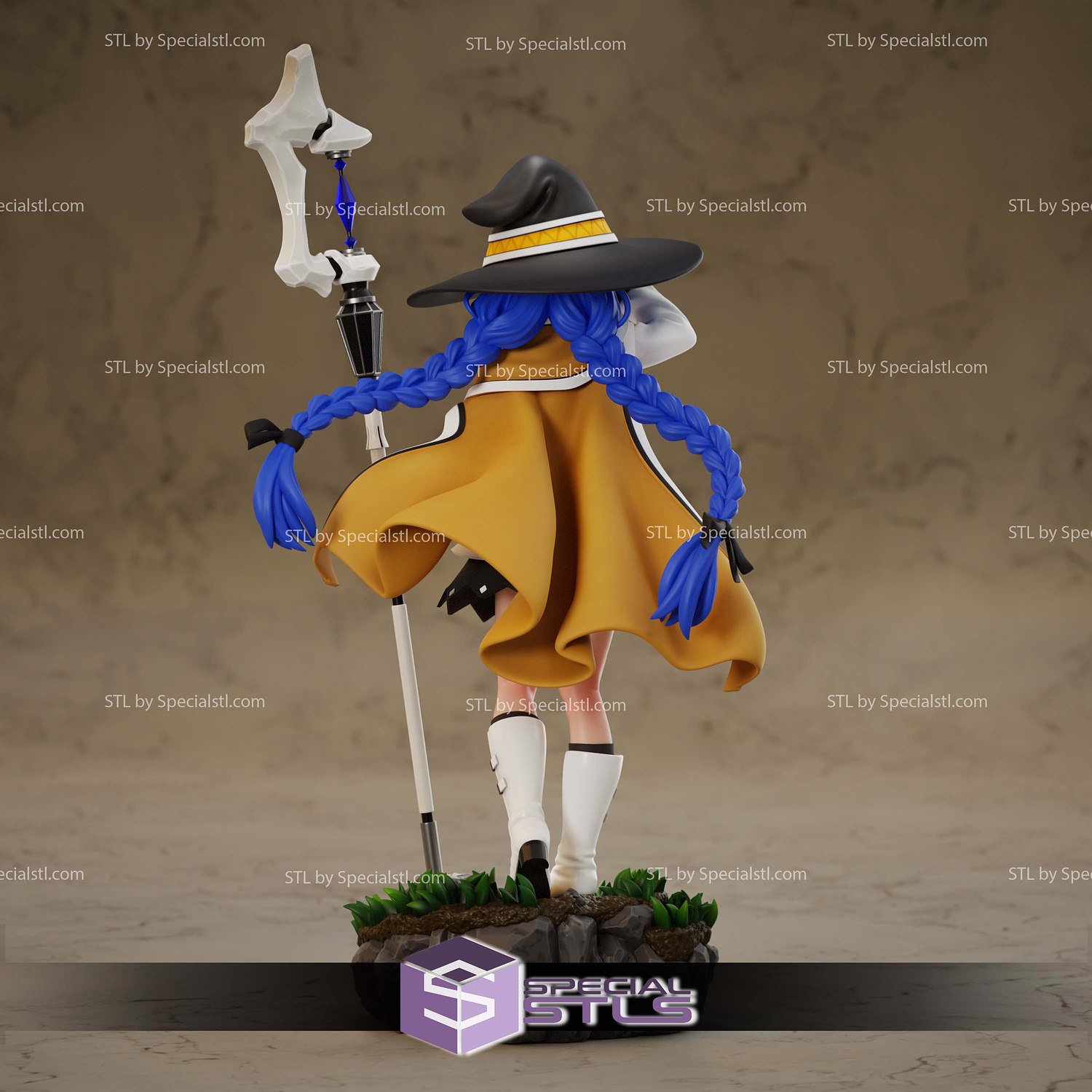 Roxy Standalone Mushoku Tensei 3D Printer Files STL Model — view 5