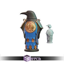 Basic STL Collection - Bioshock Vigor Potion Murder of Crows 3D Model