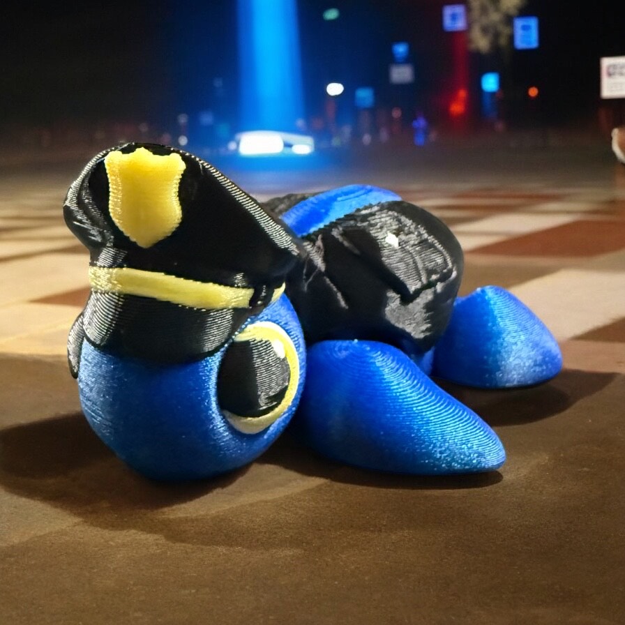 Police Baby Turtle 3D STL Model