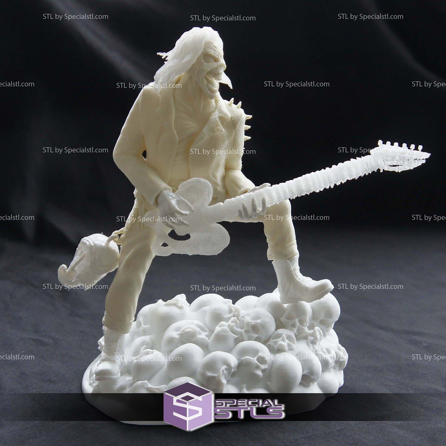 Eddie the Head Iron Maiden 3D Print Files STL Model — view 6