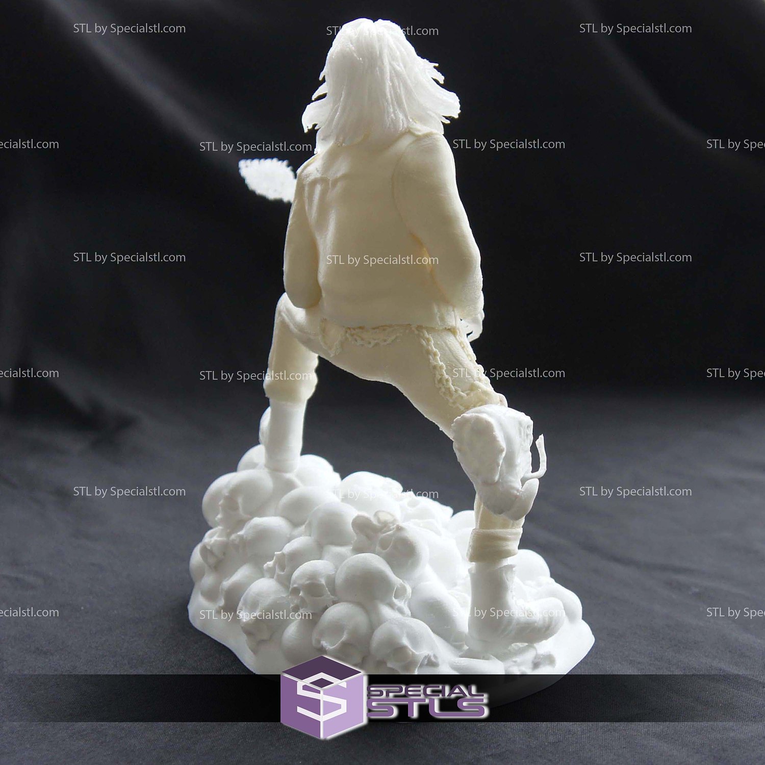 Eddie the Head Iron Maiden 3D Print Files STL Model — view 8