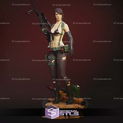 Quiet Metal Gear V STL Files 3D Model